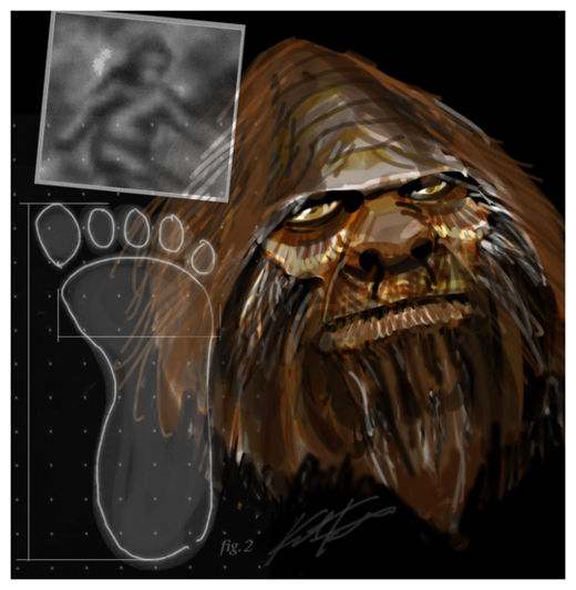 Click to enlarge Bigfoot