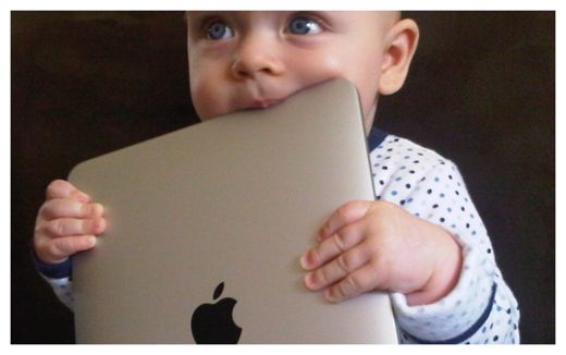 Child with Computer