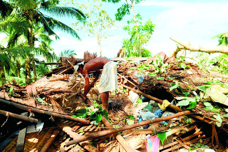 Storm damage