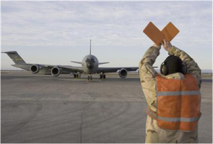 transport plane @ airfield