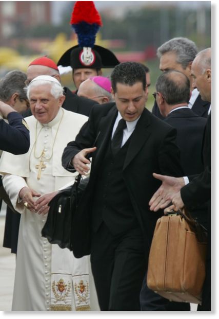 Click to enlarge Pope Benedict XVI, Paolo Gabriele