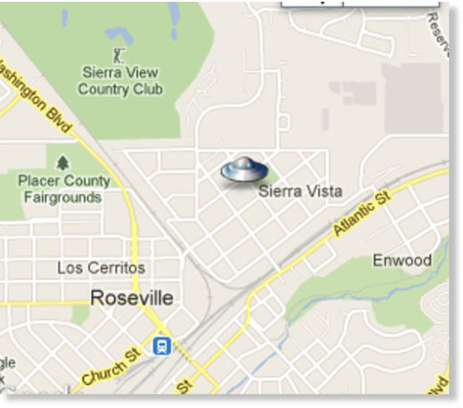 ufo over California