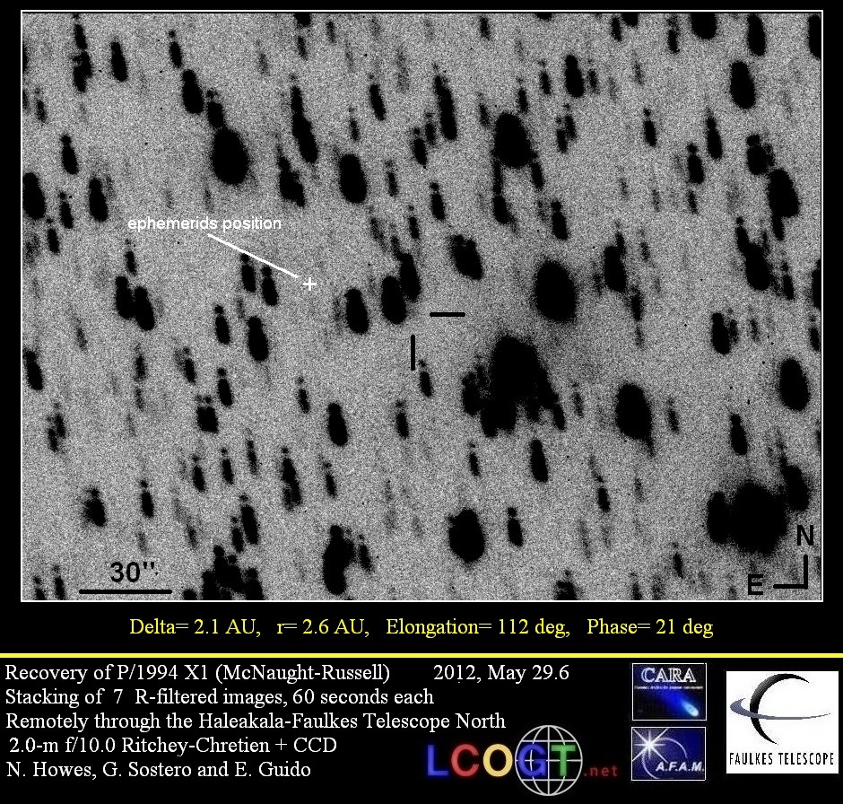 Click to enlarge Comet P/1994 X1_1