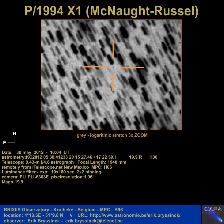 Click to enlarge Comet P/1994 X1_2