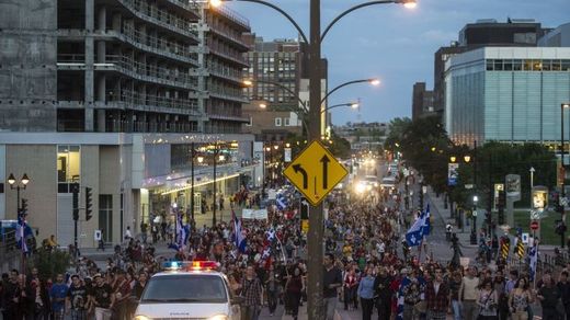 Montreal student protest 