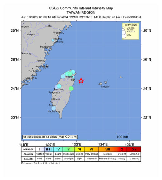 Taiwan Quake_090612