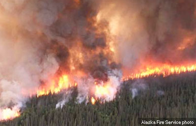 Alaska wildfire