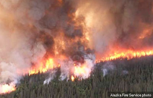 Alaska wildfire
