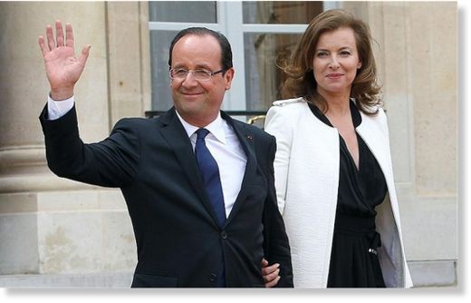 François Hollande, Valerie Trierweiler