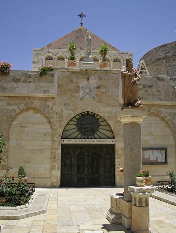 Entrance to the Church