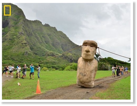 easter island statue
