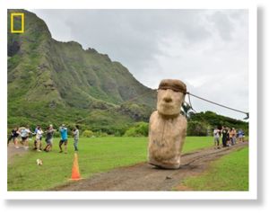 easter island statue