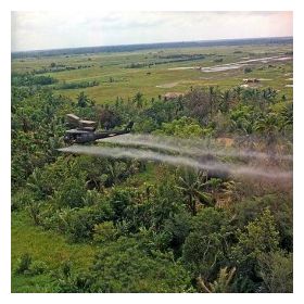 Spraying GMO