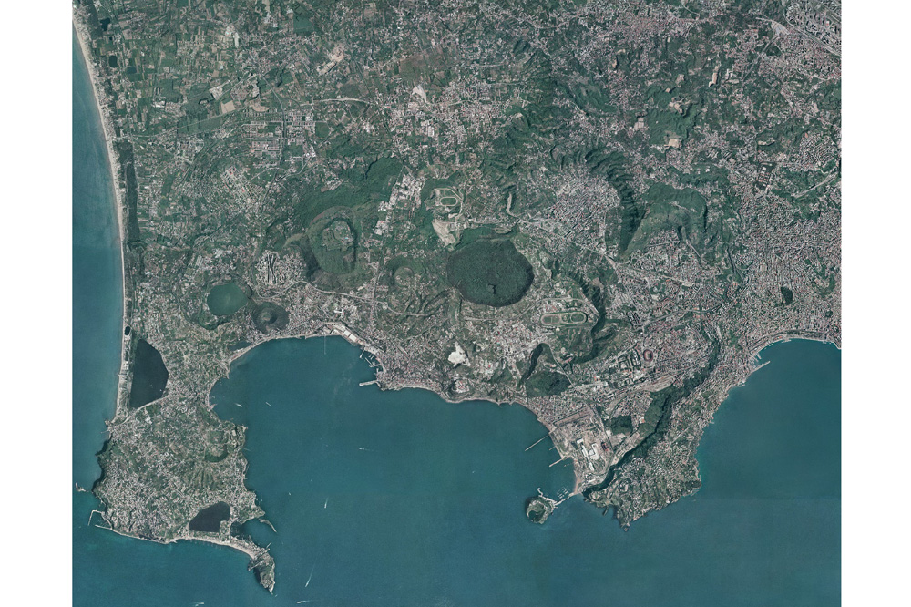 Click to enlarge Campi Flegrei caldera