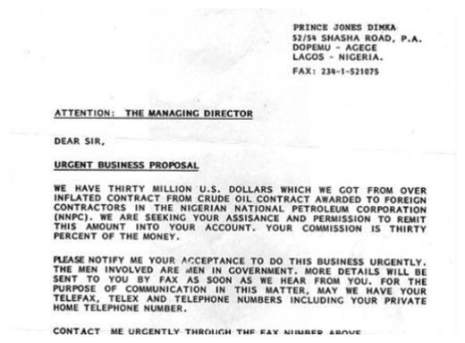 Scam Email