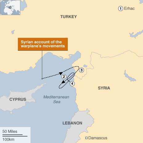 syria downs turkish warplane3