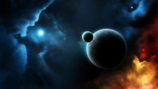 Click to enlarge Rare solar system
