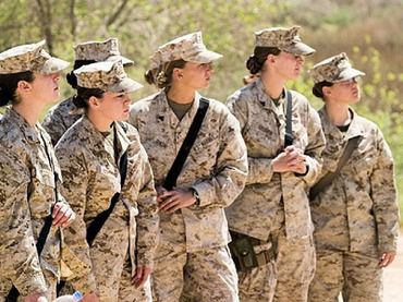 Click to enlarge women cadets