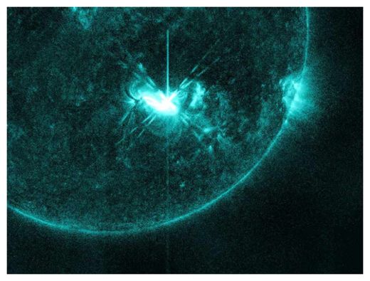Click to enlarge Solar Flare