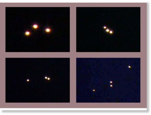 ufos over Apple Valley