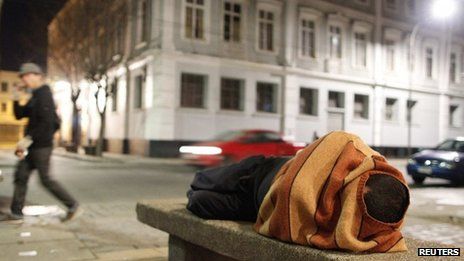 chile, homeless person