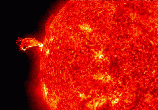 M-class solar flare