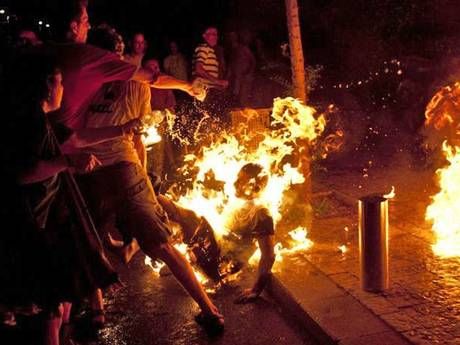 Israeli self immolation