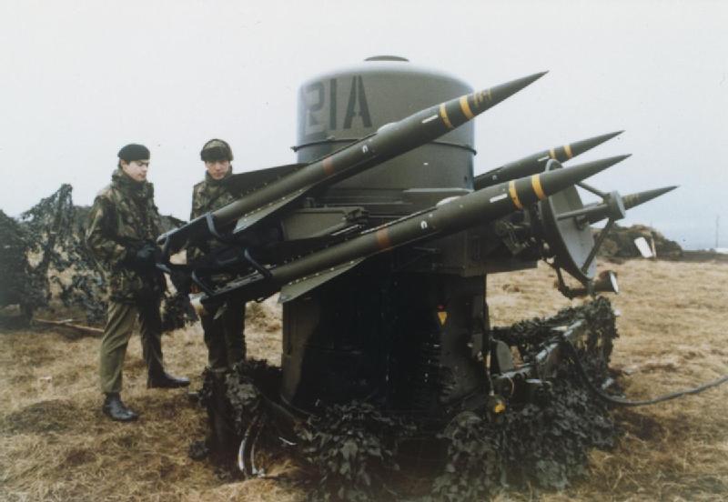 Rapier SAM Battery