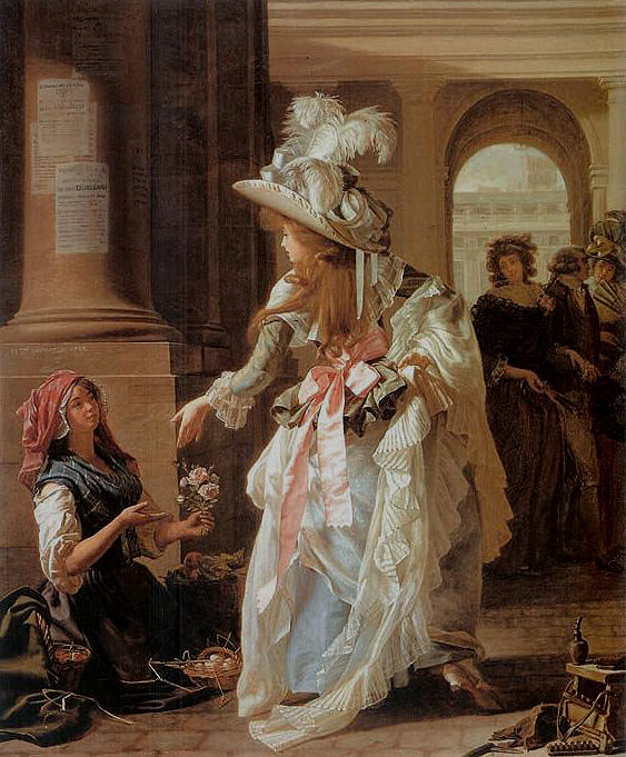 Painting by Michel-Garnier
