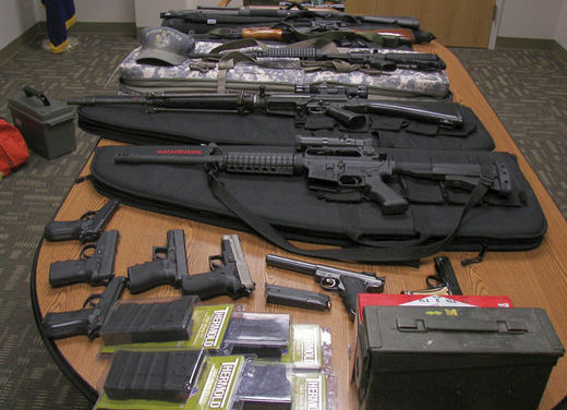 Click to enlarge Timothy Courtois weapons