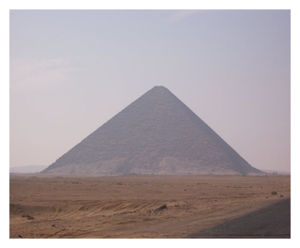 Click to enlarge Pyramid at Dahshur