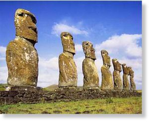 Easter Island statues