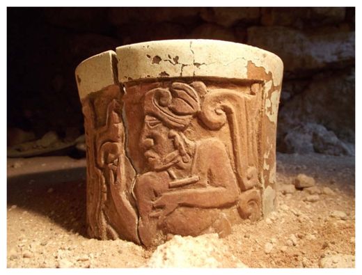 Click to enlarge Mayan Tomb Artifact