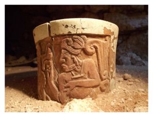 Click to enlarge Mayan Tomb Artifact