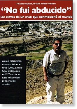 Corporal Valdes (?) on magazine cover