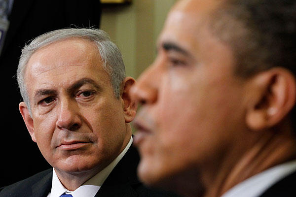 Click to enlarge Netanyahu & Obama