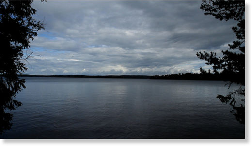 Lake in Sweden