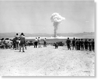 Nevada test site 1950