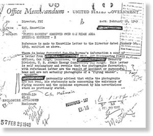 FBI memo to Director Hoover
