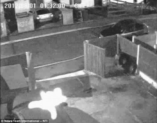 ghost leaps over car