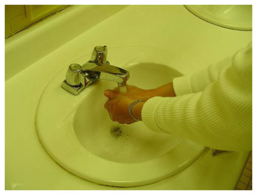 Click to enlarge Washing Hands