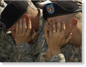 soldier, PTSD