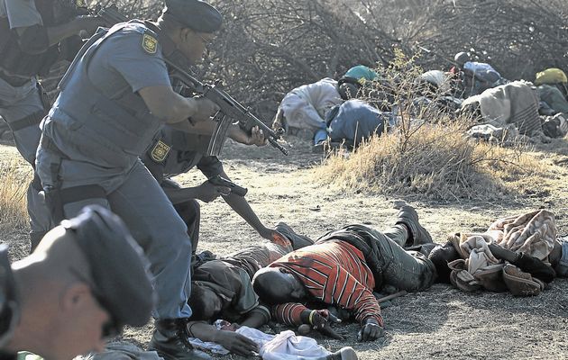 Rioting Miners