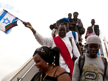 Sudanese migrants in Israel