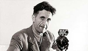 George Orwell BBC statue