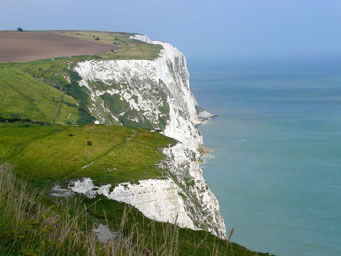 Click to enlarge white cliffs of Dover