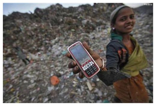 Girl with Phone