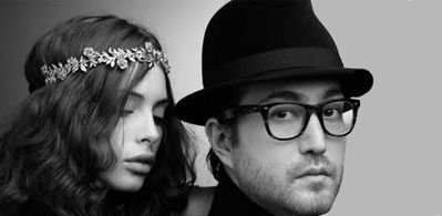 Sean Lennon and his girlfriend, Charlotte Kemp Muhl