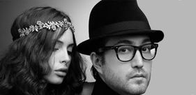 Sean Lennon and his girlfriend, Charlotte Kemp Muhl