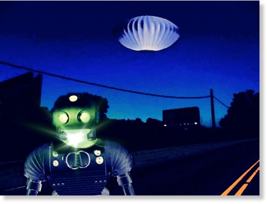 Robot from space